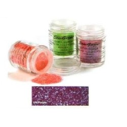 Shaker con glitter viola...