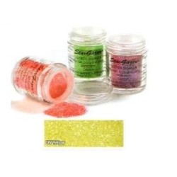 Shaker con glitter giallo...