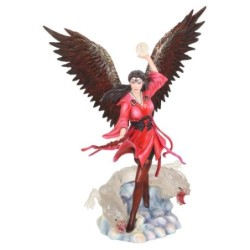 Figura de hechicera elemental de aire de Anne Stokes