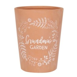 Grandma's Garden Terracotta Plant Pot