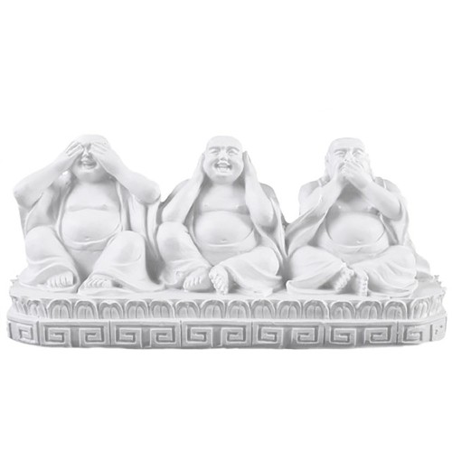 Sehen, hören, sprechen Sie nichts Böses, Buddhas