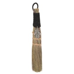 20cm Broom with Hamsa Hand...