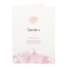 I Love You Rose Quartz Crystal Heart Greeting Card