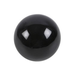 3.5cm große schwarze Obsidiankugel