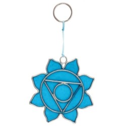 Throat Chakra Symbol Mini Suncatcher