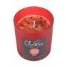 Root Chakra Strawberry Crystal Chip Candle