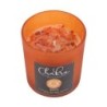 Sacral Chakra Orange Crystal Chip Candle