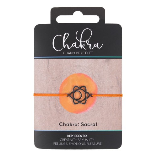 Sakralchakra-Charm-Armband