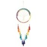 100cm Rainbow Beaded Tree of Life Dreamcatcher