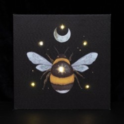 Forest Bee Light Up Canvas...