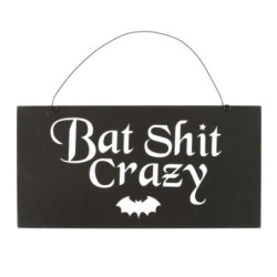 20cm Bat Shit Crazy Hanging...