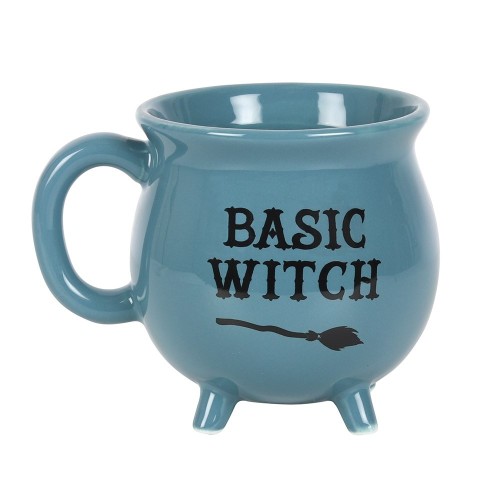 Taza básica de caldero de brujas