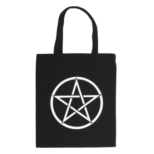 Pentagramm-Einkaufstasche aus Polycotton