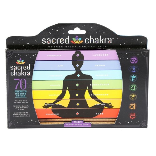 Sacred Chakra Incense Stick Gift Pack