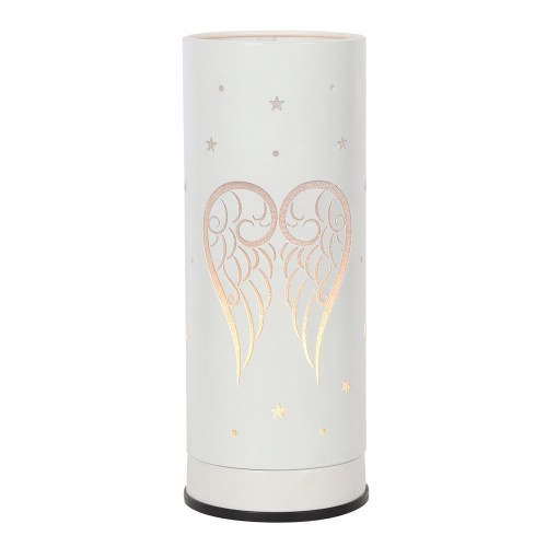 White Angel Wings Electric Aroma Lamp