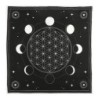 Moon Phase Crystal Grid Altar Cloth