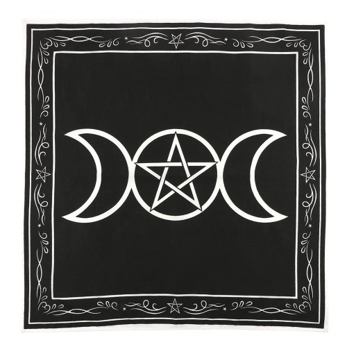 70x70cm Triple Moon Altar Cloth