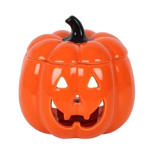 Orangefarbener Jack-O-Lantern-Ölbrenner