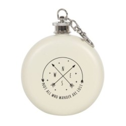 Happy Camper Hip Flask with...