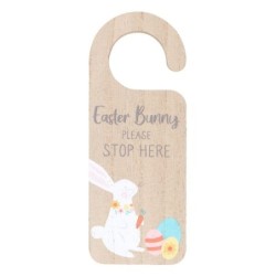 Easter Bunny Stop Here Door...