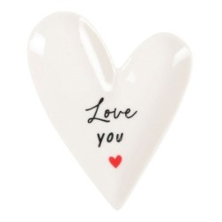 Love You Heart Trinket Dish