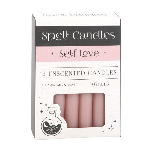 Pack de 12 Velas Hechizas de Amor Propio