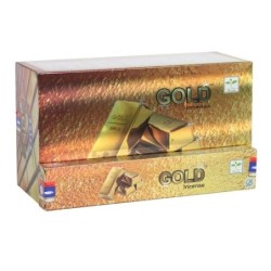 12 Packungen goldene...