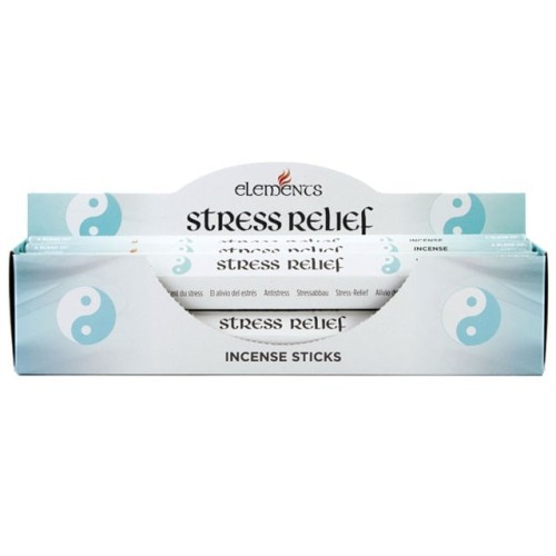 Set mit 6 Päckchen Elements Stress Relief Räucherstäbchen