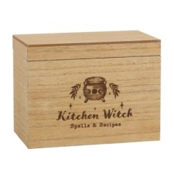 Kitchen Witch Wooden Recipe...