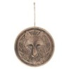 Placa de bronce y terracota 'Wild One' de Lisa Parker