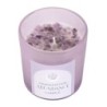 Abundance French Lavender Crystal Chip Candle