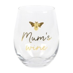 Mum's Wine Weinglas ohne Stiel