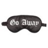 Go Away Gothic Satin-Schlafmaske