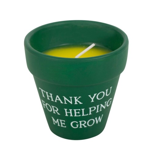 Thank You for Helping Me Grow Citronella Candle