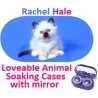 Estuche para remojo de lentes de contacto White Kitten Rachel Hale