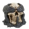 See Hear Speak No Evil Skull Ornament by Spiral Direct