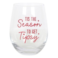 Season to Get Tipsy Stielloses Glas