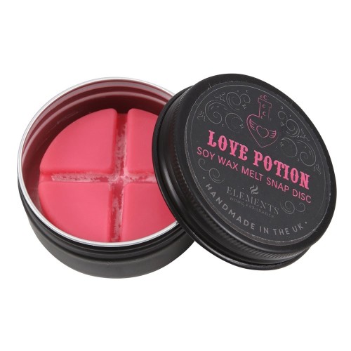 Love Potion Sojawachs Snap Disc