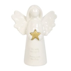 Fly With The Angels Sentiment-Engel-Ornament