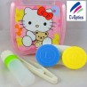 Hello Kitty And Bear Kontaktlinsen-Reiseset/Etui