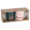 Juego de tazas Caravan King y Queen