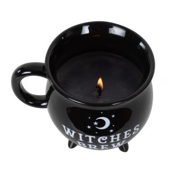 Witches Brew Cauldron Tassenkerze