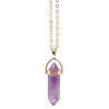 Amethyst-Kristall-Halsketten-Karte