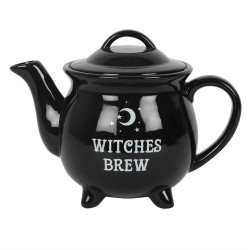 Juego de té de caldero de cerámica Witches Brew