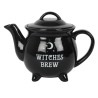 Juego de té de caldero de cerámica Witches Brew