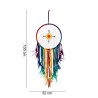 Chakra Multicoloured Dreamcatcher with Diamond Centre