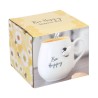 3D Bee Happy abgerundete Tasse