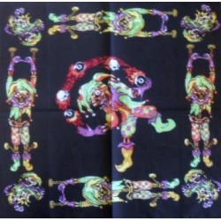 Foulard bandana motif tête de mort 1