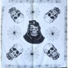 Foulard bandana motif tête de mort 2