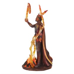 Feuerelementar-Zaubererfigur von Anne Stokes